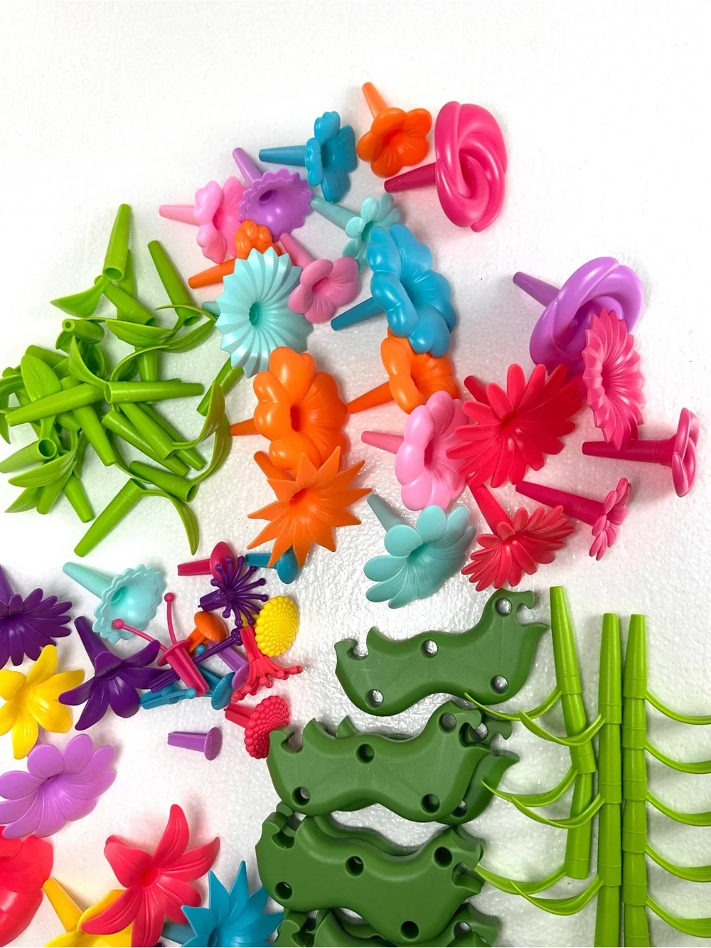 Montessori Flower Stacking Gardening Puzzle